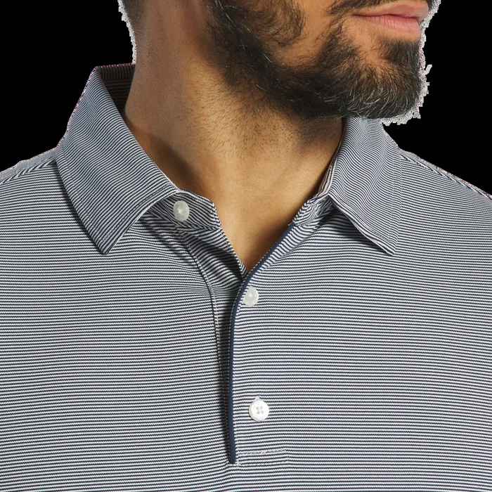 FootJoy Shirts Men Long Sleeve Sun Protection Shirt Navy White FootJoy Shirts Men Long Sleeve Sun Protection Shirt Navy White