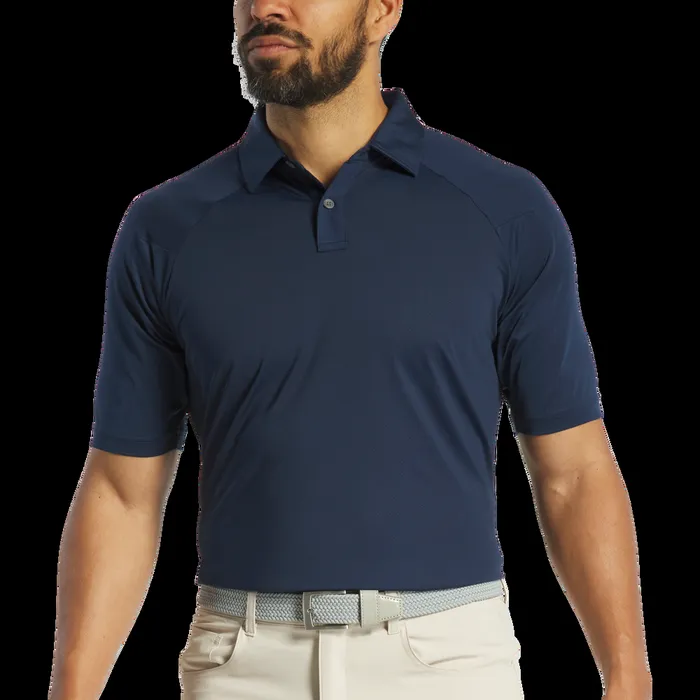 FootJoy Shirts Men Texture Mix Navy FootJoy Shirts Men Texture Mix Navy