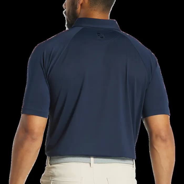 FootJoy Shirts Men Texture Mix Navy FootJoy Shirts Men Texture Mix Navy