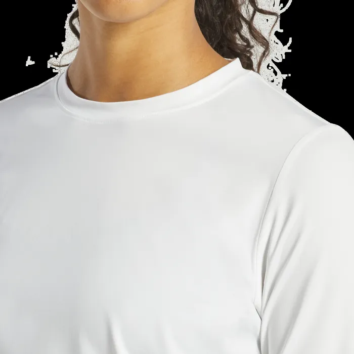 FootJoy Shirts Women Long Sleeve Sun Protection Crew Neck White FootJoy Shirts Women Long Sleeve Sun Protection Crew Neck White