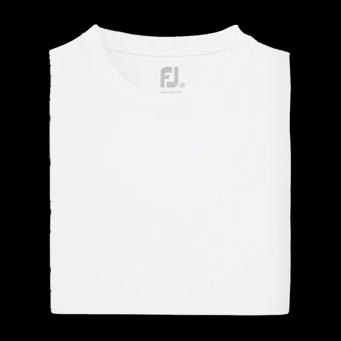 FootJoy Shirts Women Long Sleeve Sun Protection Crew Neck White FootJoy Shirts Women Long Sleeve Sun Protection Crew Neck White