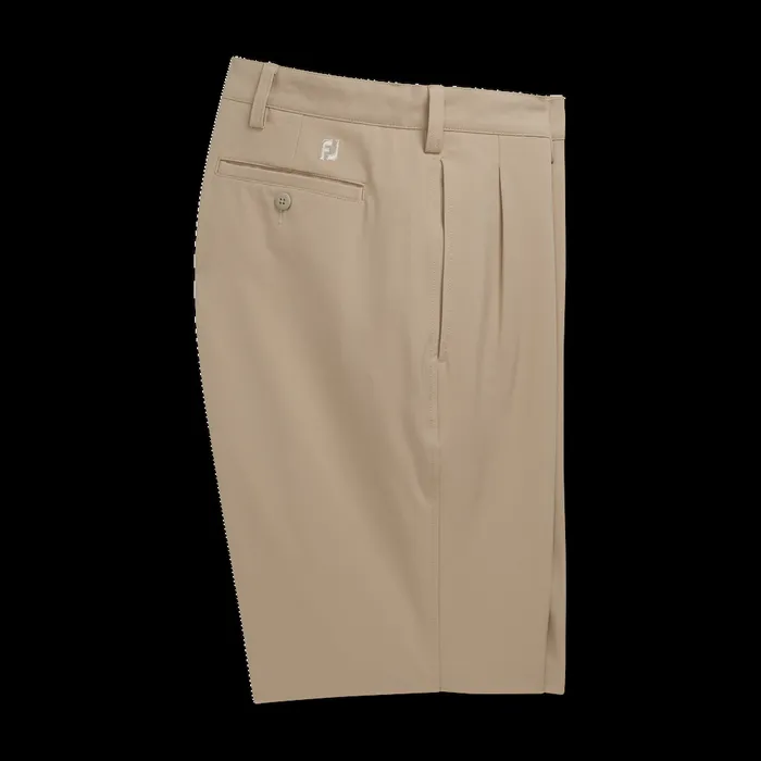 FootJoy Shorts Men Pleated 95034 Inseam Short Khaki