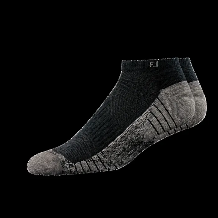 FootJoy Socks Men TechSof Tour Low Cut Black