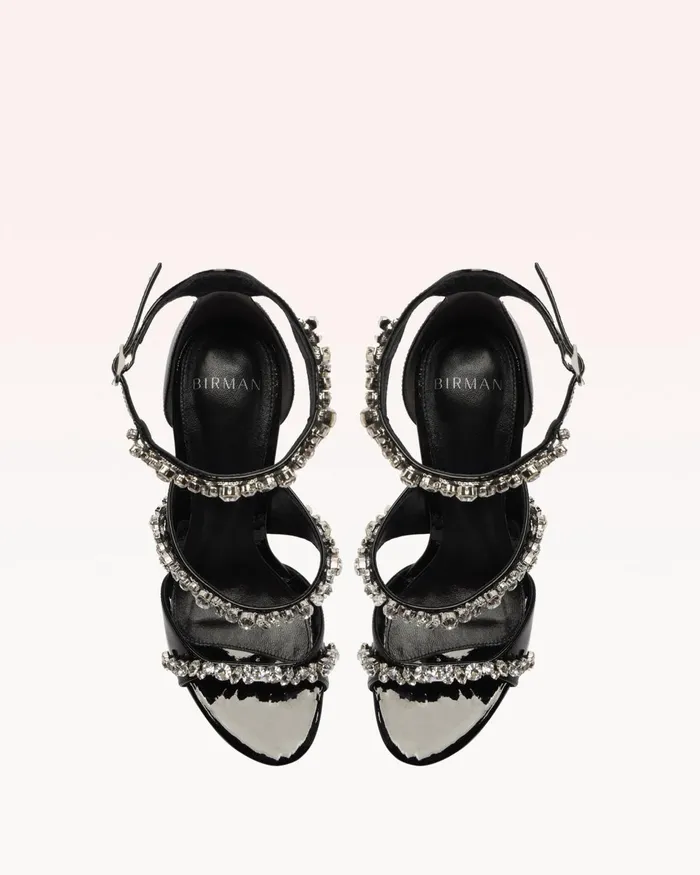 Gianna Crystal 100 Black Women Alexandre Birman Sandals