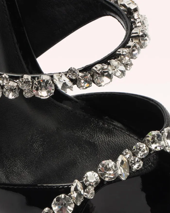 Gianna Crystal 100 Black Women Alexandre Birman Sandals