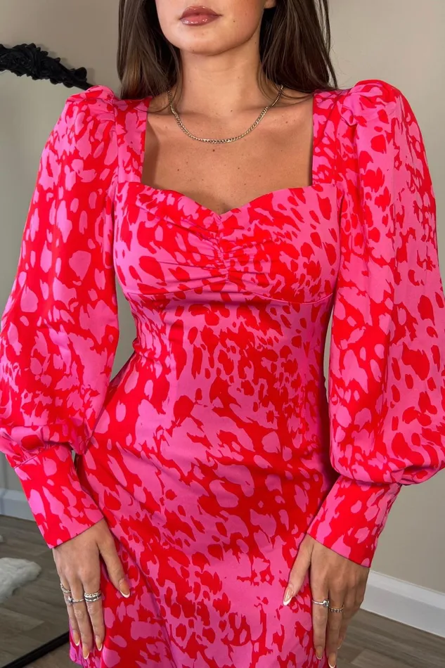 Girl In Mind Long Sleeve Dresses Loraine Long Sleeves Mini Dress 8211 Women