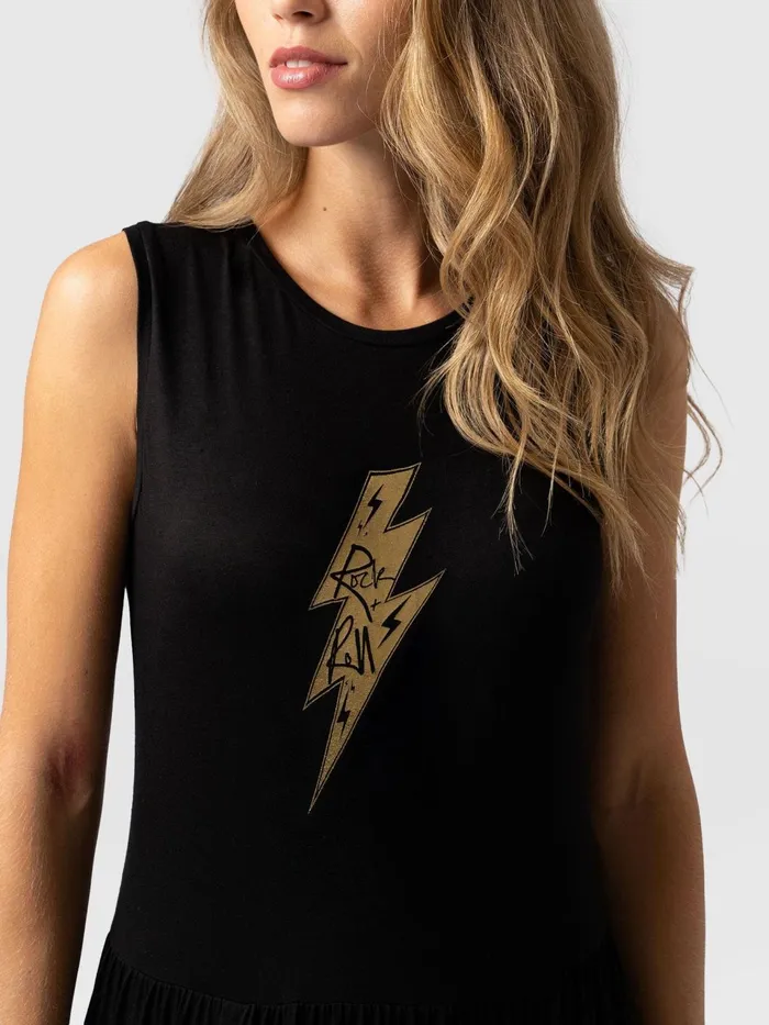 Greenwich Dress 8211 Black Rock N Roll Black Rock N Roll Women Saint And Sofia Dresses