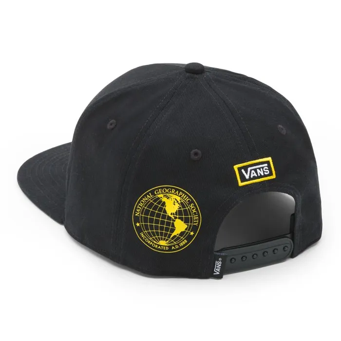 Hats and Beanies Men Vans National Geographic Snapback Black