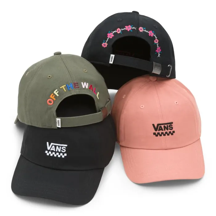 Hats and Beanies Women Vans Court Side Hat Black Checker Hats and Beanies Women Vans Court Side Hat Black Checker