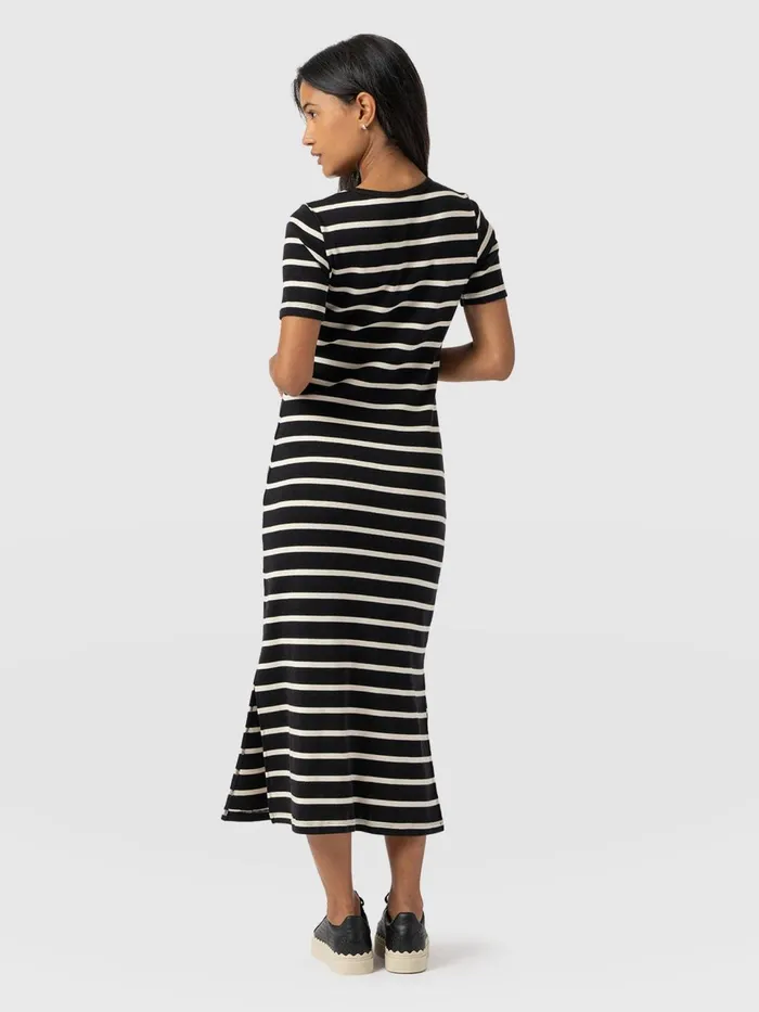 Helena TShirt Dress 8211 Stripe Stripe Women Saint And Sofia Dresses