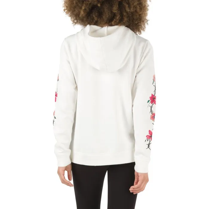 Hoodies and Jackets Women Vans Barbed Floral Hoodie Marshmallow Hoodies and Jackets Women Vans Barbed Floral Hoodie Marshmallow