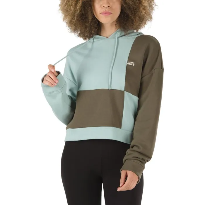 Hoodies and Jackets Women Vans Core Skate Hoodie Blue Surf