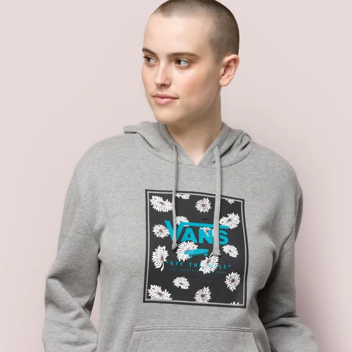Hoodies and Jackets Women Vans Murtle Hoodie Grey Heather