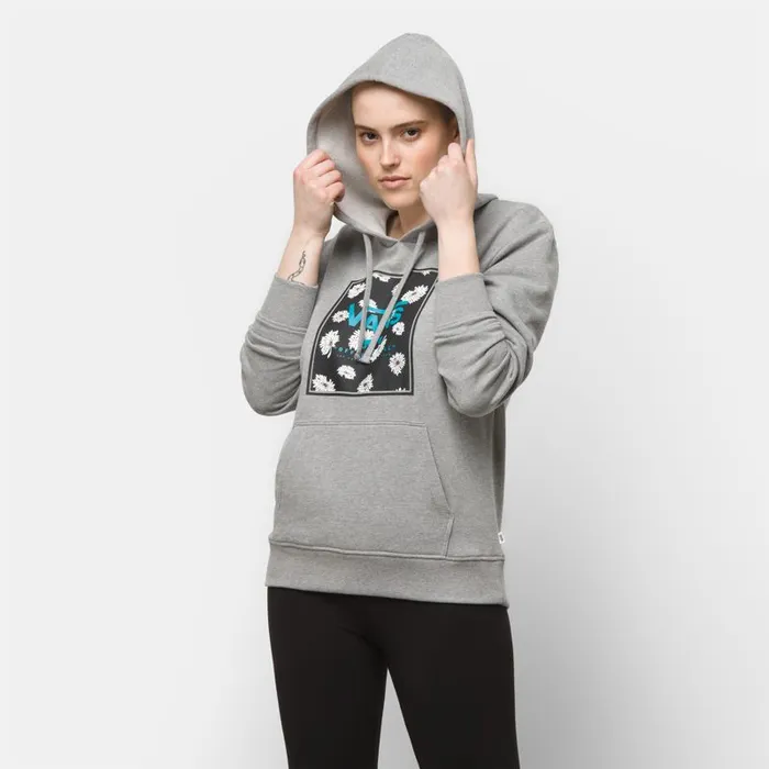 Hoodies and Jackets Women Vans Murtle Hoodie Grey Heather Hoodies and Jackets Women Vans Murtle Hoodie Grey Heather