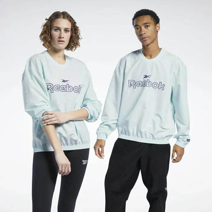 Hoodies and Sweatshirts MensWomens Reebok Classics Crew Sweatshirt Aqua