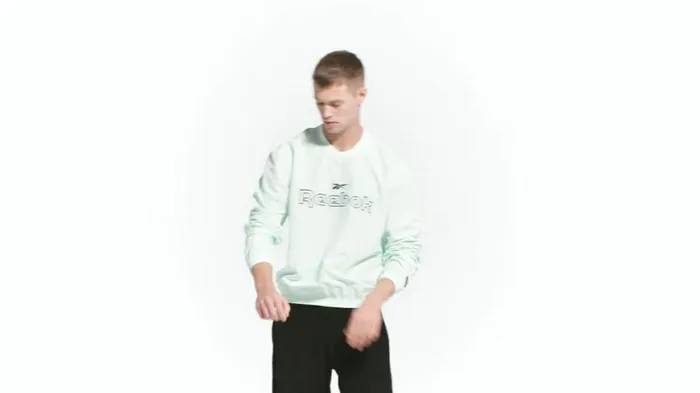 Hoodies and Sweatshirts MensWomens Reebok Classics Crew Sweatshirt Aqua