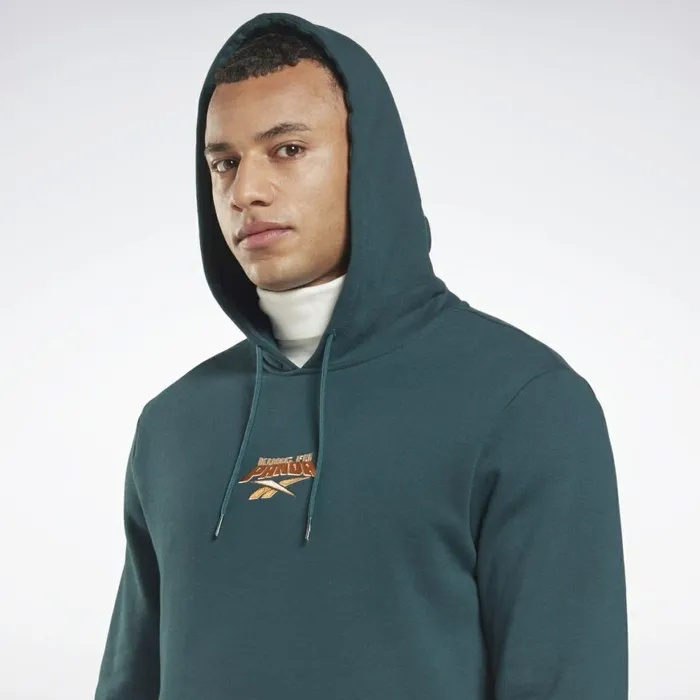 Hoodies and Sweatshirts MensWomens Reebok Kung Fu Panda Sweatshirt Forest Green
