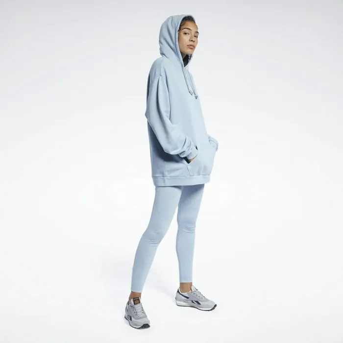 Hoodies and Sweatshirts Womens Reebok Classics Natural Dye Oversize Hoodie Meteor Grey F17r