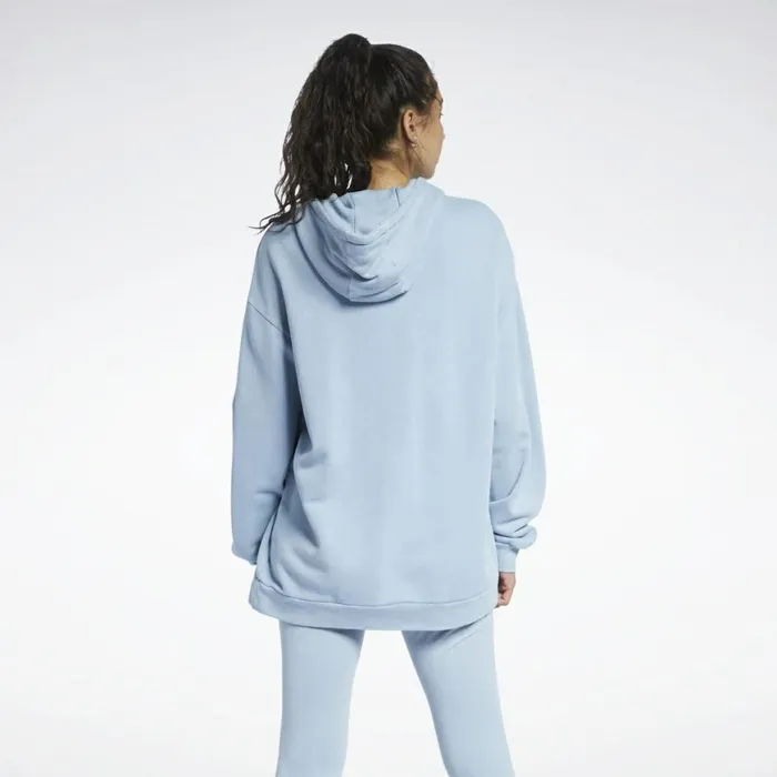 Hoodies and Sweatshirts Womens Reebok Classics Natural Dye Oversize Hoodie Meteor Grey F17r