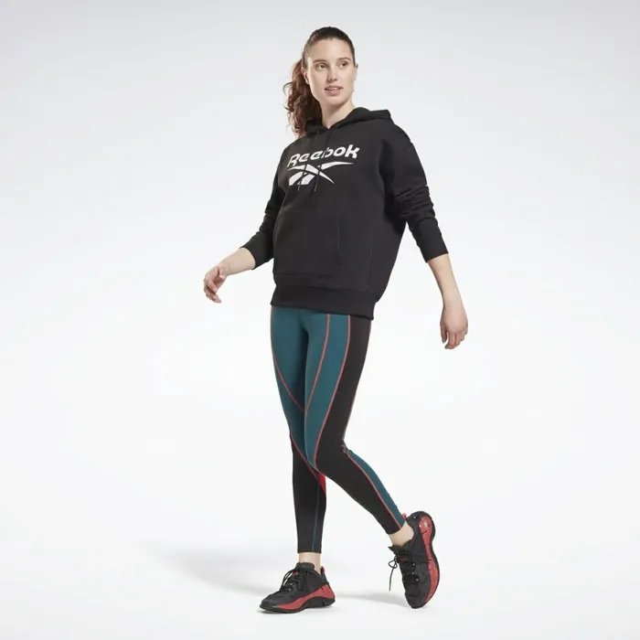 Hoodies and Sweatshirts Womens Reebok Identity Logo Fleece Pullover Hoodie Black
