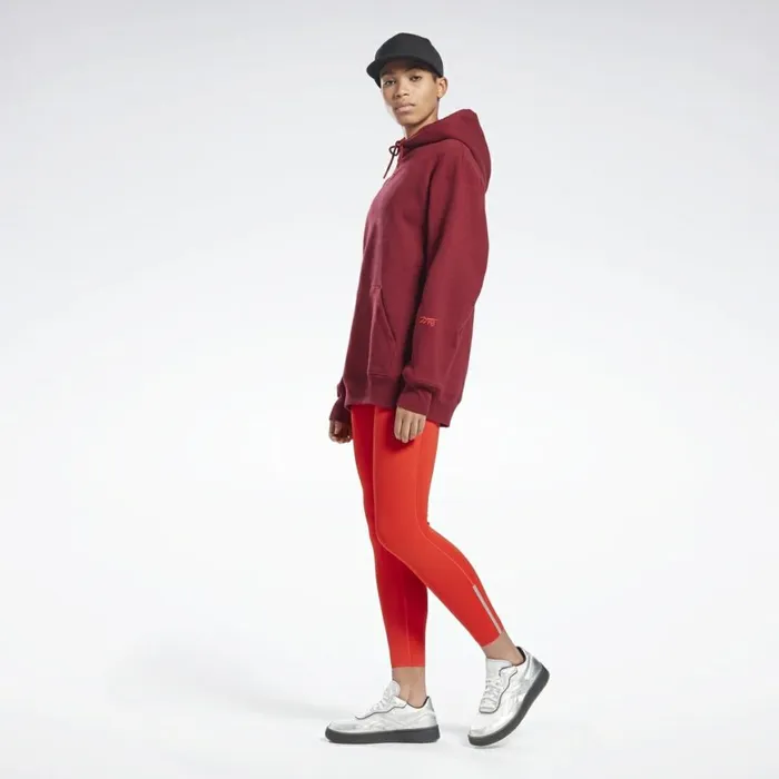 Hoodies and Sweatshirts Womens Reebok VB Hoodie Collegiate Burgundy