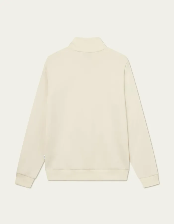 HoodiesSweatshirts Men Les Deux Ballier Track Jacket 8211 Ivory