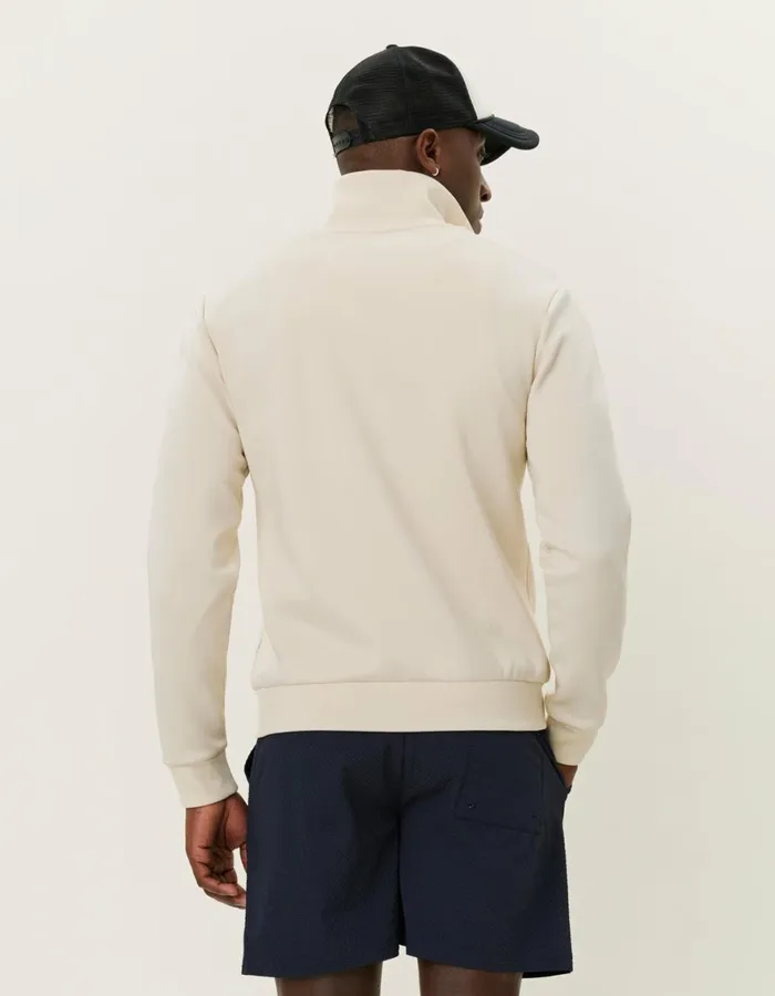 HoodiesSweatshirts Men Les Deux Ballier Track Jacket 8211 Ivory