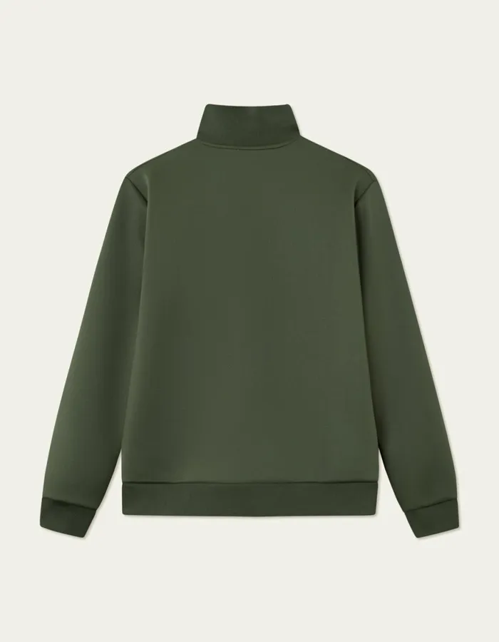 HoodiesSweatshirts Men Les Deux Ballier Track Jacket 8211 Olive Night