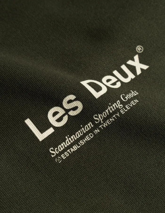 HoodiesSweatshirts Men Les Deux Brody Sweatshirt 20 8211 RosinIvory