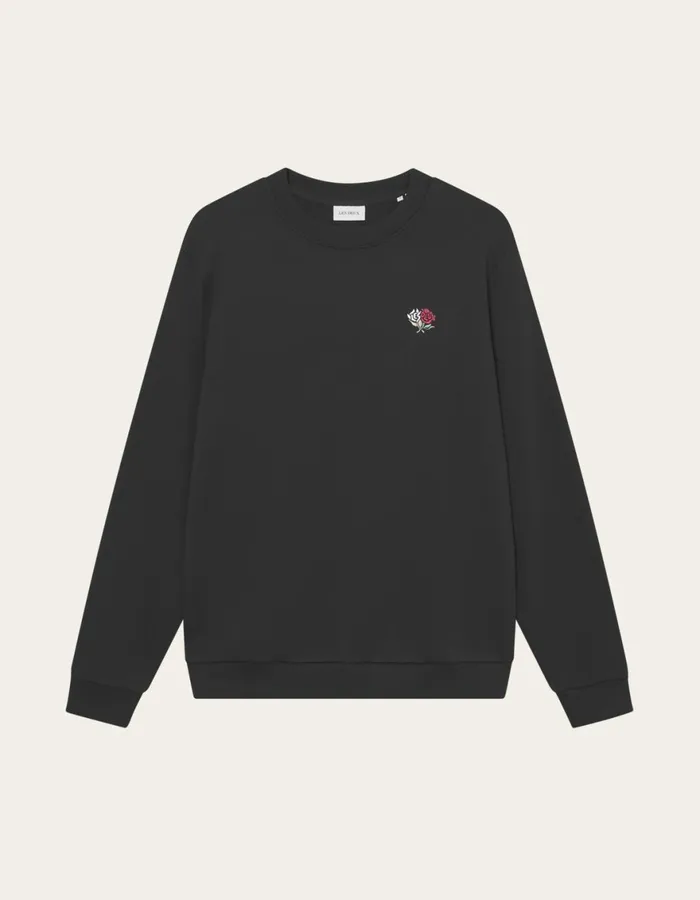 HoodiesSweatshirts Men Les Deux Clyde Sweatshirt 8211 BlackBlack