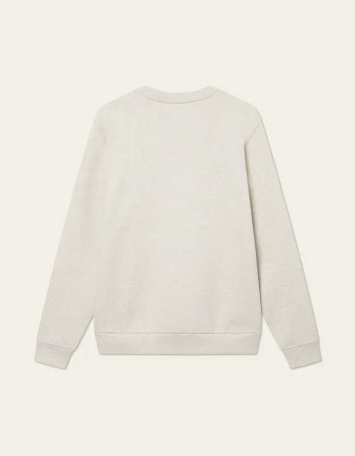 HoodiesSweatshirts Men Les Deux Crew Sweatshirt 8211 Snow Melange