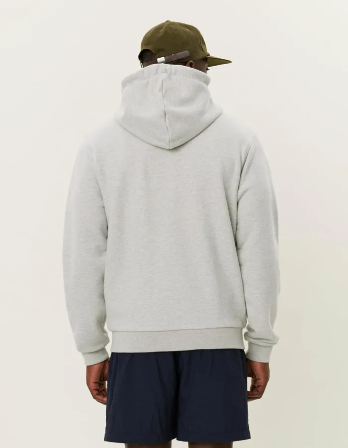 HoodiesSweatshirts Men Les Deux Geoffroy Zipper Hoodie 8211 Snow Melange