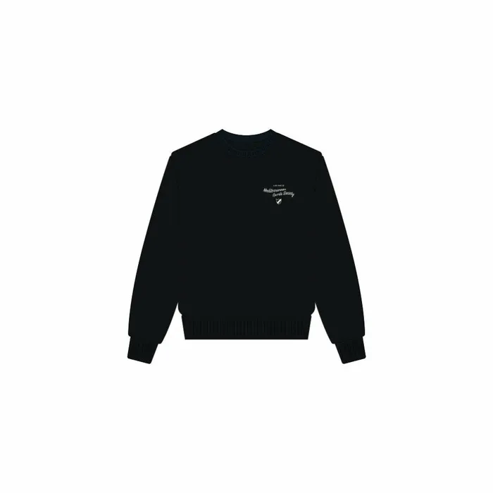 HoodiesSweatshirts Men Les Deux Mediterranean Sweatshirt 8211 BlackBlack