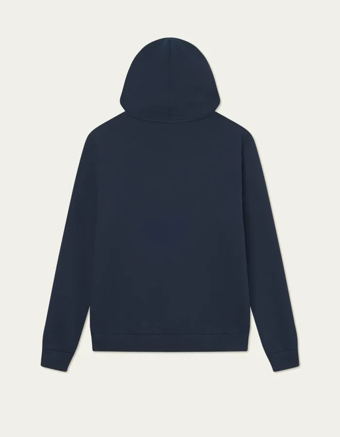 HoodiesSweatshirts Men Les Deux Norregaard Tonal Hoodie 8211 Dark Navy