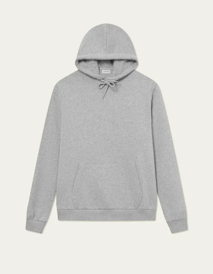HoodiesSweatshirts Men Les Deux Norregaard Tonal Hoodie 8211 Grey Melange