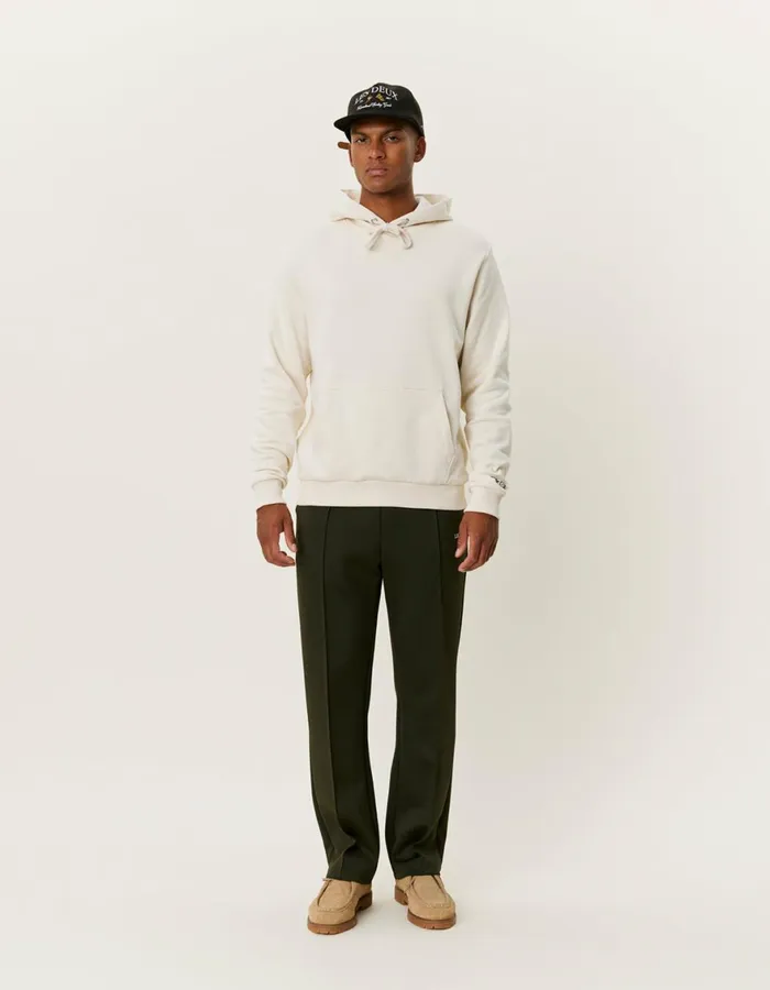 HoodiesSweatshirts Men Les Deux Tribeca Hoodie 8211 Ivory