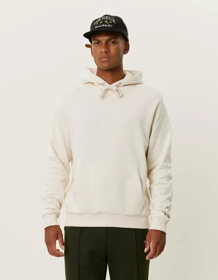 HoodiesSweatshirts Men Les Deux Tribeca Hoodie 8211 Ivory