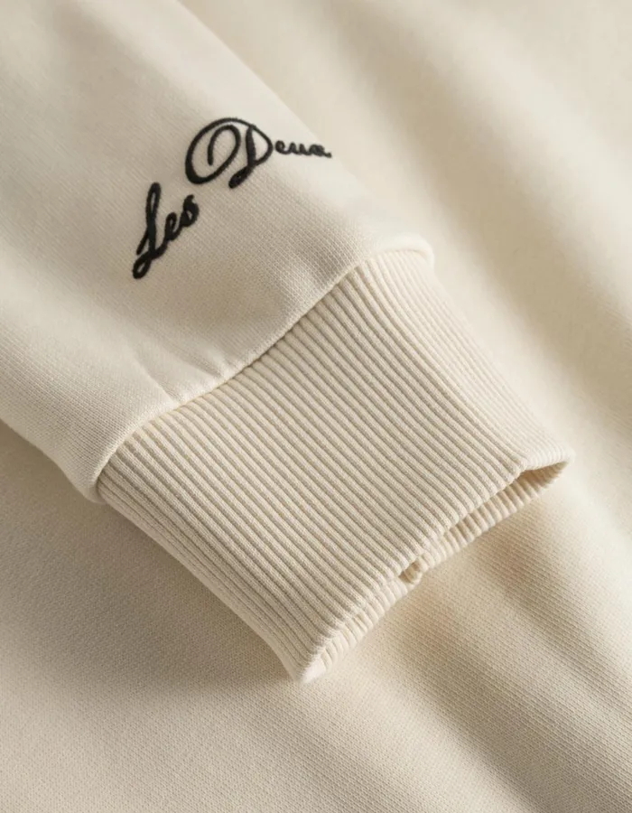 HoodiesSweatshirts Men Les Deux Tribeca Sweatshirt 8211 Ivory