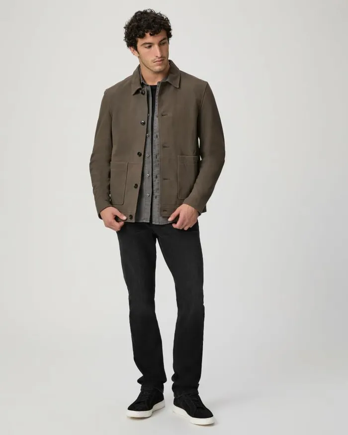 Jackets and Coats Men PAIGE Icon Capsule Wallen Jacket 8211 Arrowhead Suede