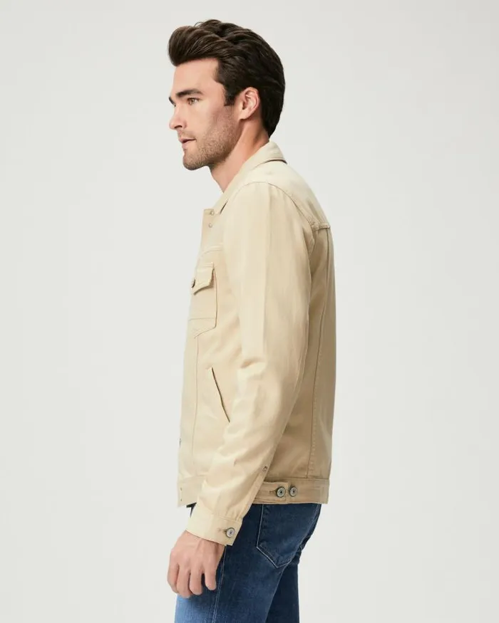 Jackets and Coats Men PAIGE Scout Jacket 8211 Vintage Caramel Drizzle