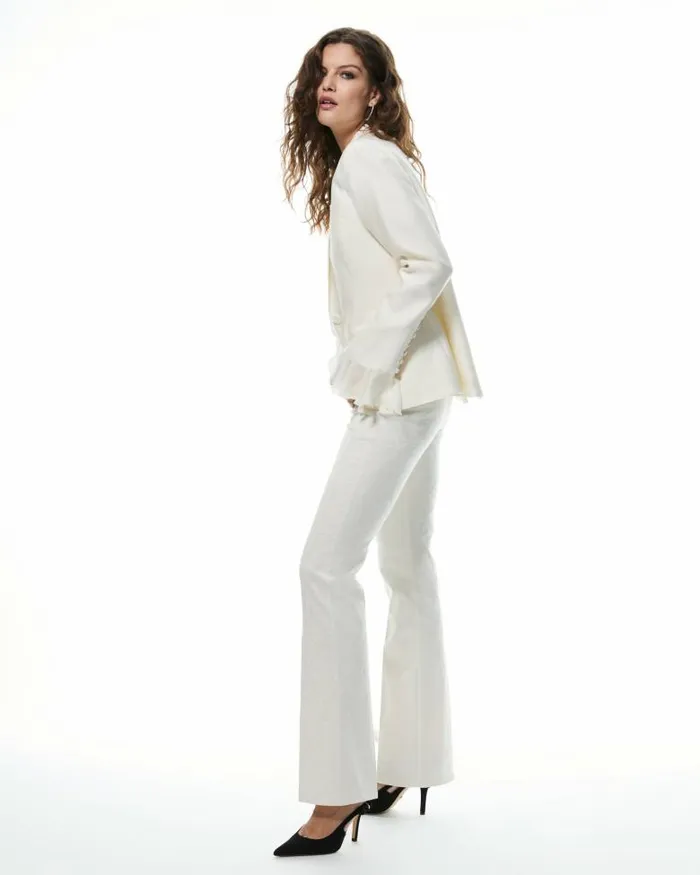Jackets and Coats Women PAIGE 20th Anniversary Capsule Sussex Blazer 8211 Freshwater Pearl