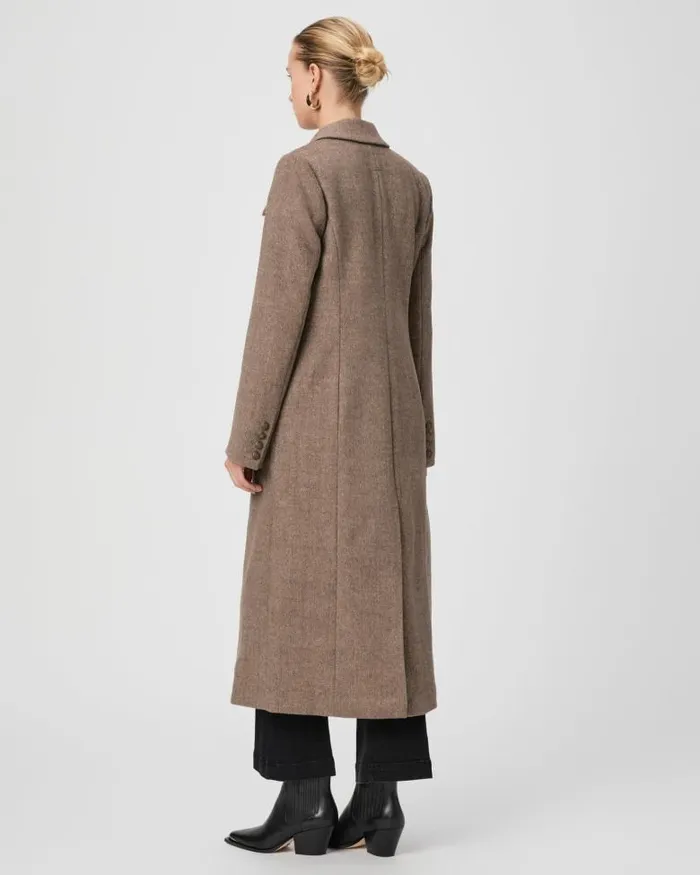 Jackets and Coats Women PAIGE Lucrezia Coat 8211 Rye Brown Multi Jackets and Coats Women PAIGE Lucrezia Coat 8211 Rye Brown Multi