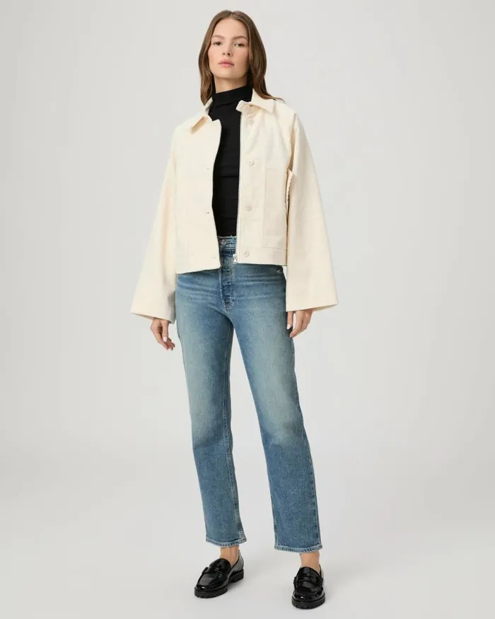 Jackets and Coats Women PAIGE Tylee Jacket 8211 Ivory Corduroy Jackets and Coats Women PAIGE Tylee Jacket 8211 Ivory Corduroy