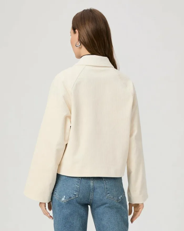 Jackets and Coats Women PAIGE Tylee Jacket 8211 Ivory Corduroy Jackets and Coats Women PAIGE Tylee Jacket 8211 Ivory Corduroy