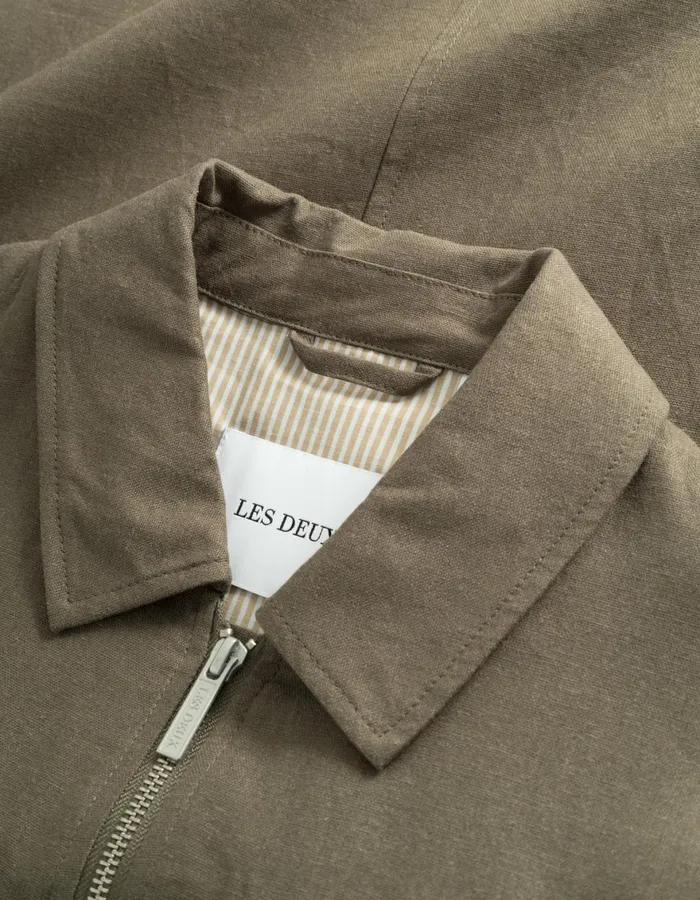 JacketsCoats Men Les Deux Constantin Coach Jacket 8211 Bungee Cord