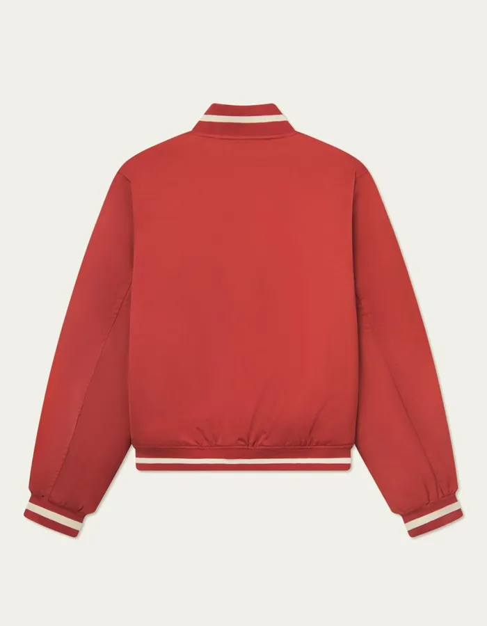 JacketsCoats Men Les Deux Les Deux Tech Varsity Jacket 8211 Bossa Nova