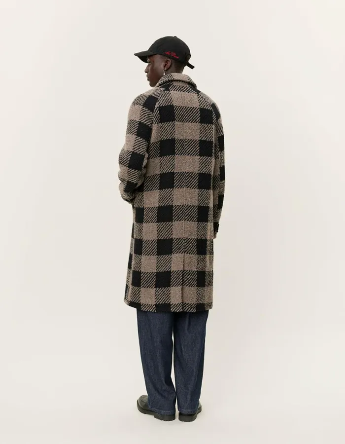 JacketsCoats Men Les Deux Michael 30 Wool Coat 8211 Desert TaupeBlack