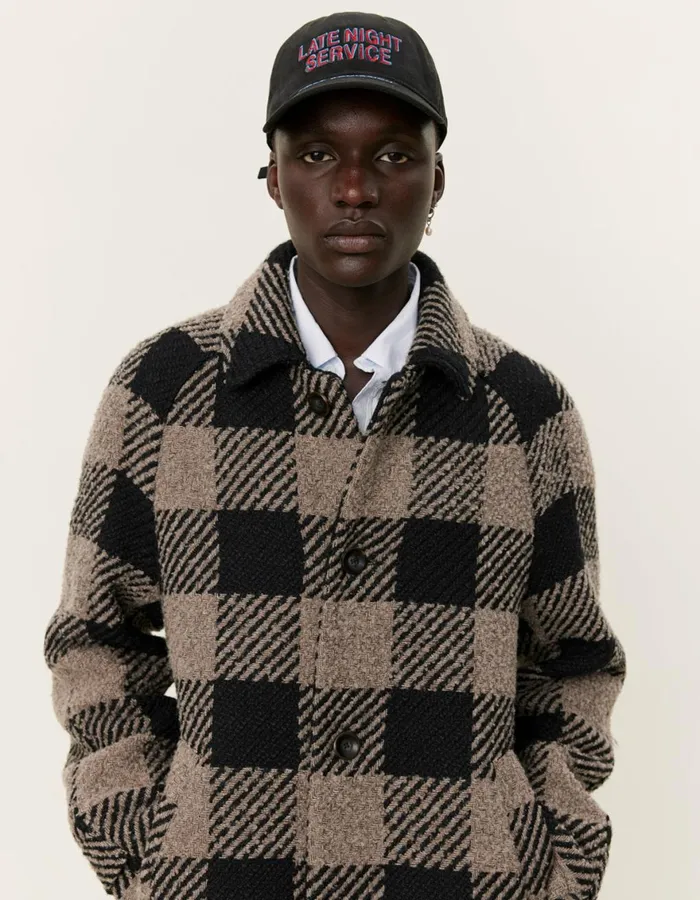 JacketsCoats Men Les Deux Michael 30 Wool Coat 8211 Desert TaupeBlack