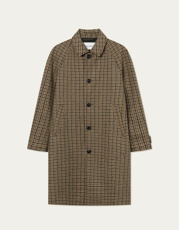 JacketsCoats Men Les Deux Michael Houndstooth Wool Coat 30 8211 Warm SandBlack JacketsCoats Men Les Deux Michael Houndstooth Wool Coat 30 8211 Warm SandBlack