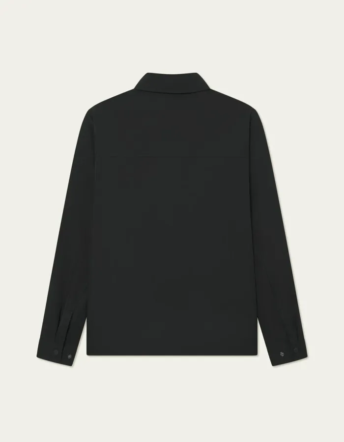 JacketsCoats Men Les Deux Sebastian Tech Jacket 8211 BlackBlack